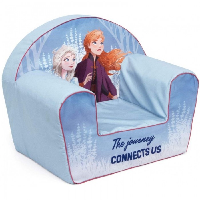 Fotoliu Frozen II pentru copii din spuma poliuretanica burete